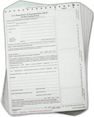 DOT Breath Alcohol Testing Forms- English